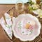 9&#x22; Pink Tea Time Whimsy Premium Paper Plates, 16ct.